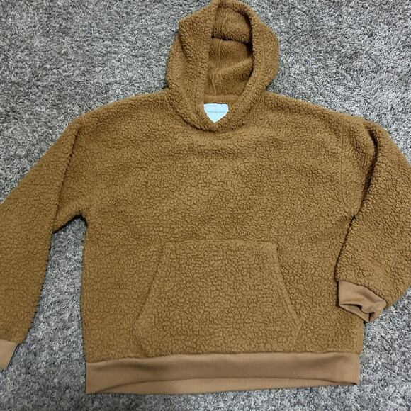 American Eagle Sherpa Teddy Pullover size Medium - Picture 2 of 10